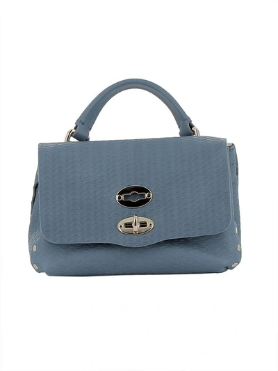 Shop Zanellato Marea Leather Shoulder Bag In Blue