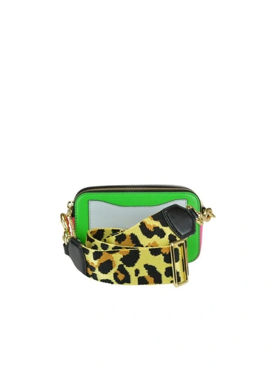 Shop Marc Jacobs Snapshot Bag In Jade Multi