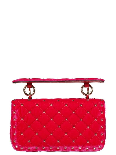 Shop Valentino Rockstud Spike Tote In Am8