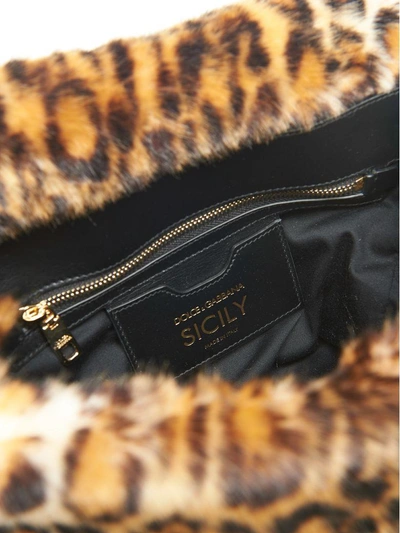 Shop Dolce & Gabbana 'sicily' Bag In Multicolor