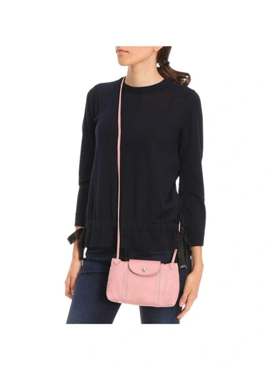 Shop Longchamp Shoulder Bag Shoulder Bag Women  In Pink