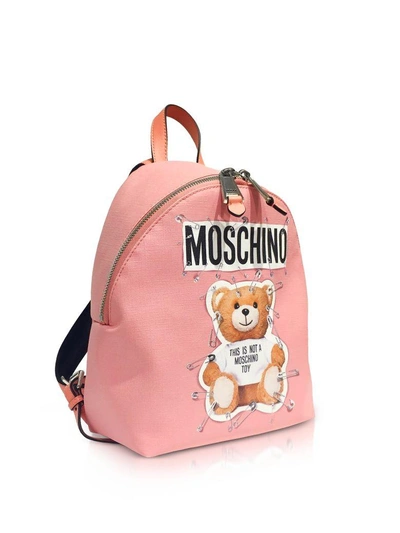 Shop Moschino Teddy Bear Pink Backpack