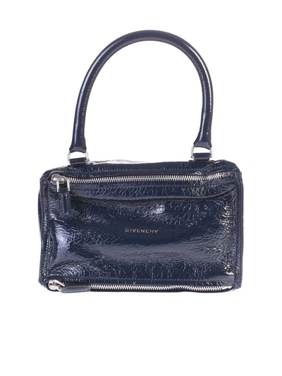Shop Givenchy Blue Pandora Bag