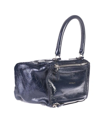 Shop Givenchy Blue Pandora Bag