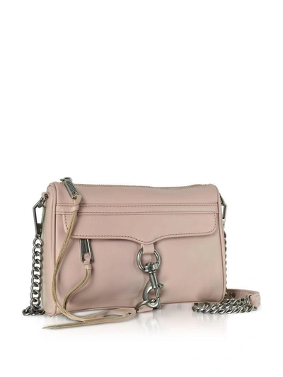 Shop Rebecca Minkoff Vintage Pink Mini Mac Clutch-shoudler Bag