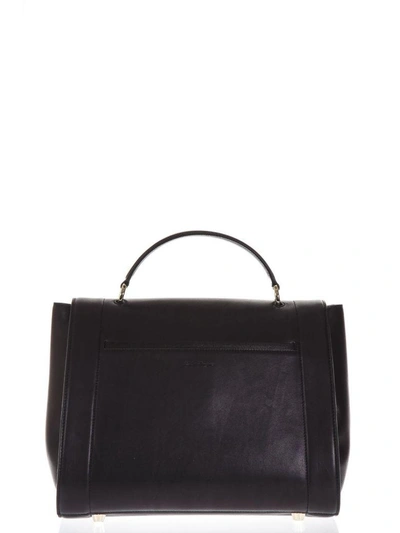 Shop Ferragamo Salvatore  Sofia Rainbow Black Leather Bag