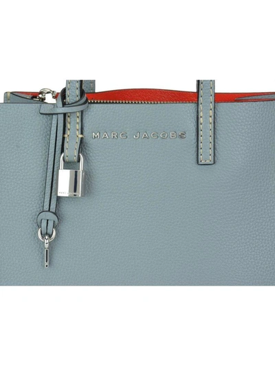 Shop Marc Jacobs Mini Grind Bag In Slate