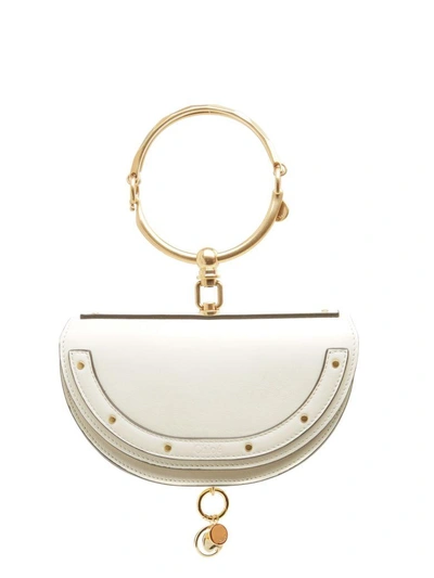 Shop Chloé Minaudière Nile Bag In White