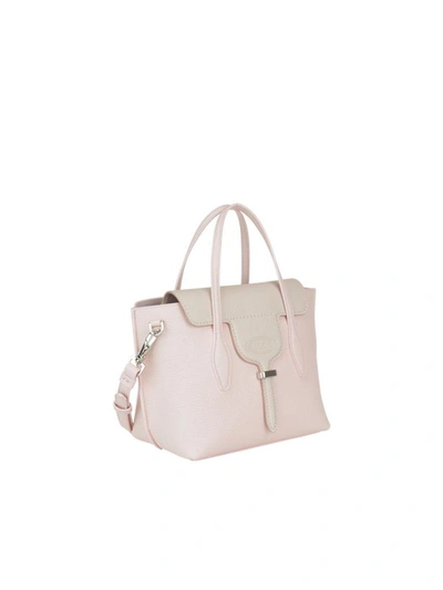 Shop Tod's Mini Joy Bag In Light Pink