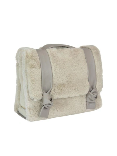 Shop Orciani Bella Handbag In Mink