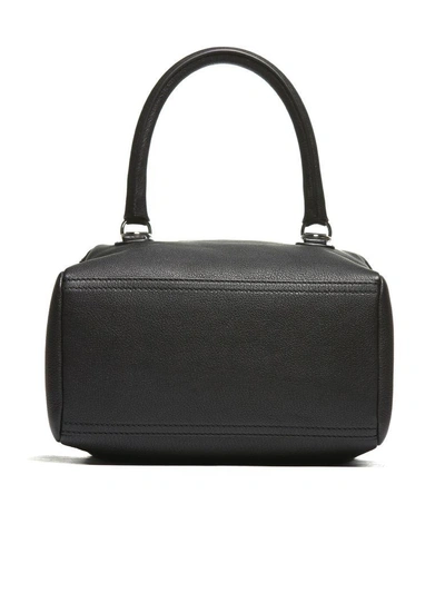 Shop Givenchy Small Pandora Tote In Nero