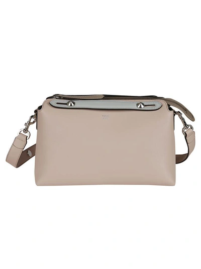 Shop Fendi By The Way Shoulder Bag In Pearl Light Grey