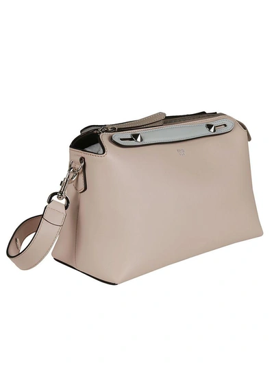 Shop Fendi By The Way Shoulder Bag In Pearl Light Grey