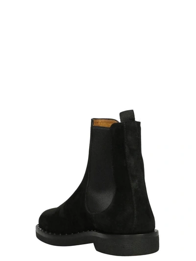 Shop Valentino Rockstud Ankle Boots In 0no