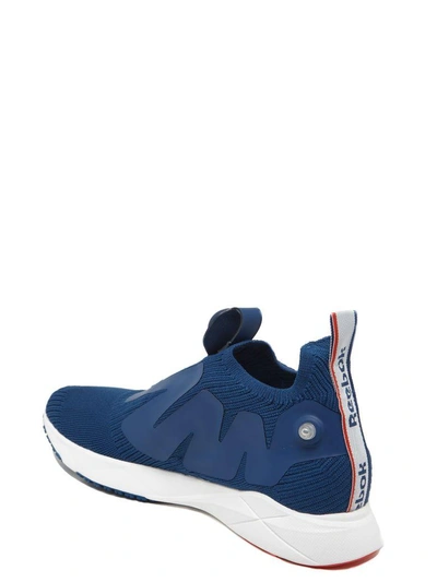 Shop Reebok Pump Supreme Distressed Shoes In Blue