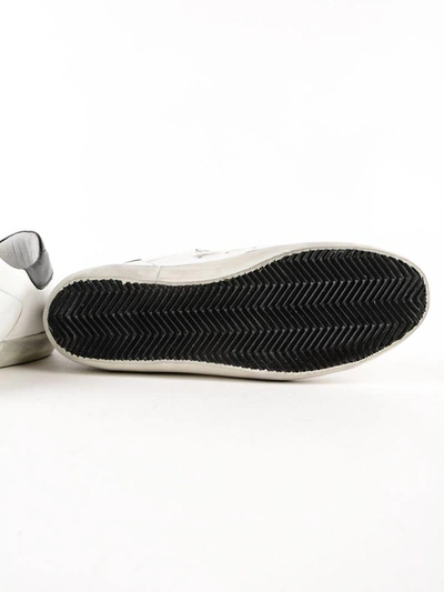 Shop Golden Goose Superstar Sneakers In Lwhite Bluette Black