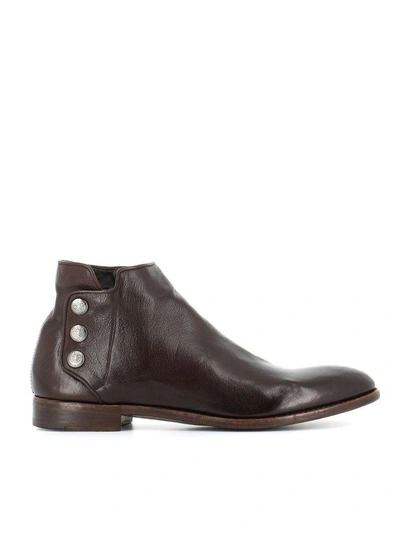 Shop Alberto Fasciani Ankle Boots Pascal 36067 In Brown