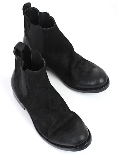 Shop The Last Conspiracy Worn-effect Ankle Boots In Black