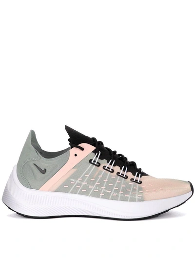 Shop Nike Exp-x14 Black And Grey Rose Sneaker In Multicolor