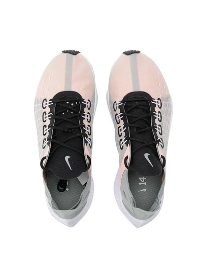 Shop Nike Exp-x14 Black And Grey Rose Sneaker In Multicolor