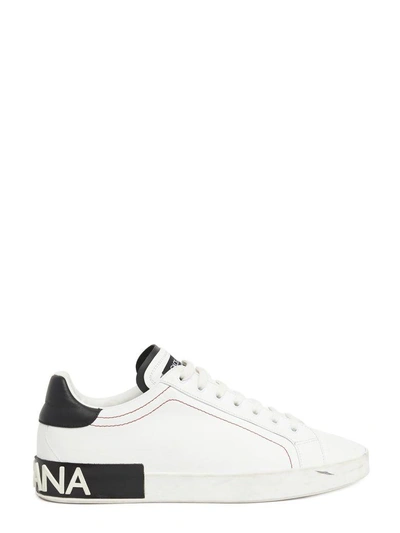 Shop Dolce & Gabbana 'portofino' Shoes In White