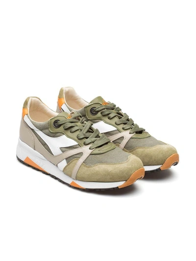 Shop Diadora N9000 Sneaker In Green