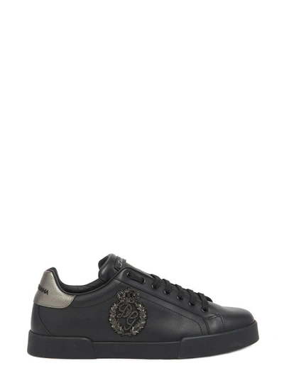 Shop Dolce & Gabbana Portofino Light Shoes In Black