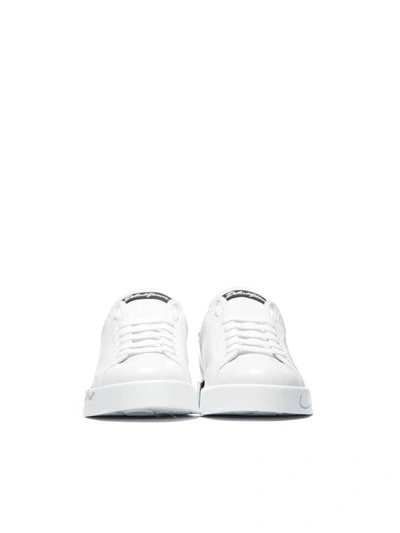 Shop Dolce & Gabbana Portfolio Sneakers In Nero Bianco