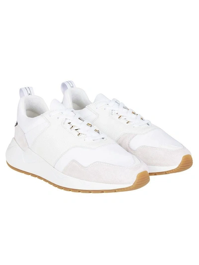 Shop Buscemi Ventura Runner Sneakers In White