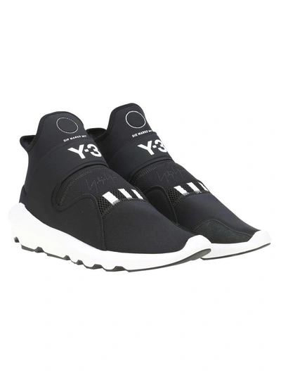 Shop Y-3 Adidas Y3 Suberou In Black+white