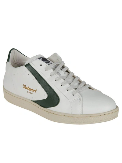 Shop Valsport Tournament Sneakers In White/evergreen