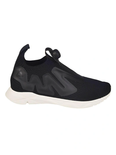 Shop Reebok Pump Supreme Premium Slip-on Sneakers In Nero