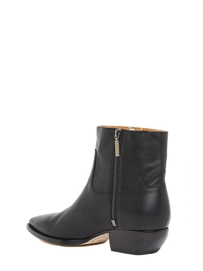 Shop Saint Laurent Boots In Black