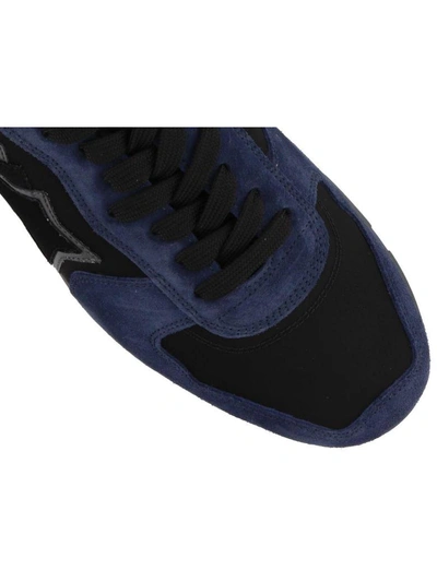 Shop Atlantic Stars Antares Sneakers In Blue Black