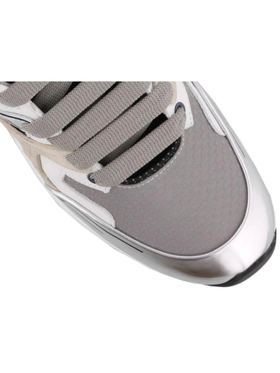 Shop Alexander Mcqueen Runner Patchwork Sneakers In Multicocktail/white