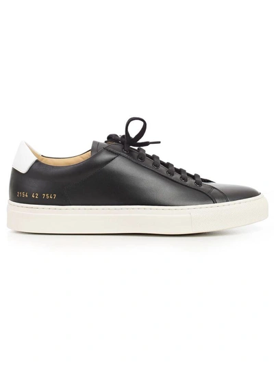 Shop Common Projects Retro Sneakers In Black