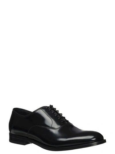 Shop Doucal's Doucals Leather Shoes In Black