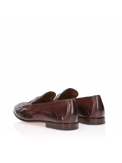 Shop Doucal's Tassel Loafers In Brown