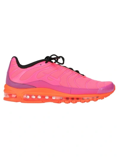 Nike Men's Air Max 97/plus Casual Shoes, Pink/red | ModeSens