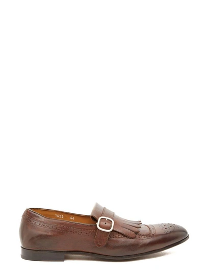 Shop Doucal's Shanghai Shoes In Brown