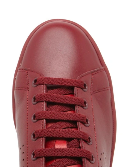 Shop Adidas Originals Stan Smith Shoes In Red