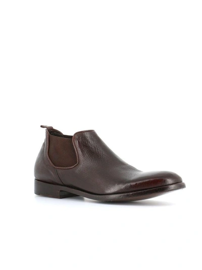 Shop Alberto Fasciani Chelsea Boots Nicky In Brown