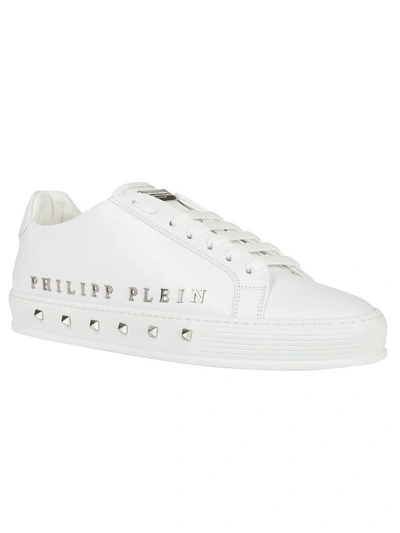 Shop Philipp Plein The First Time In My Life Sneakers In White