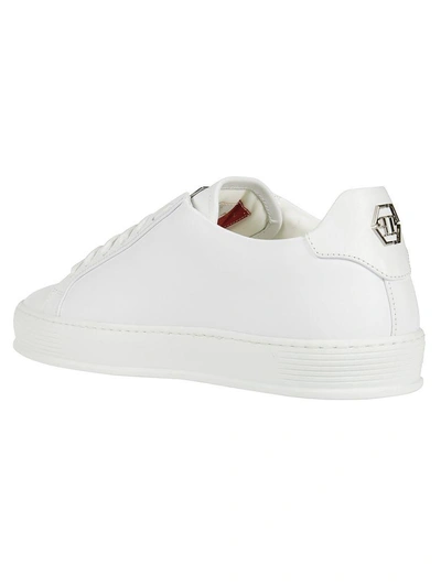 Shop Philipp Plein The First Time In My Life Sneakers In White