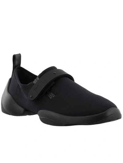 Shop Giuseppe Zanotti Jump Sneakers In Black