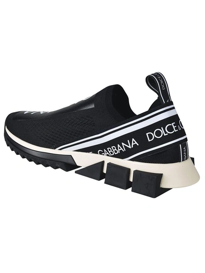 Shop Dolce & Gabbana Sorrento Logo Sneakers In Nero