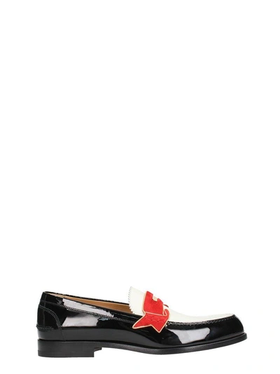 Shop Christian Louboutin Monono Flat Loafers In Black