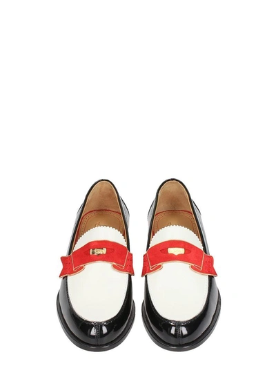 Shop Christian Louboutin Monono Flat Loafers In Black