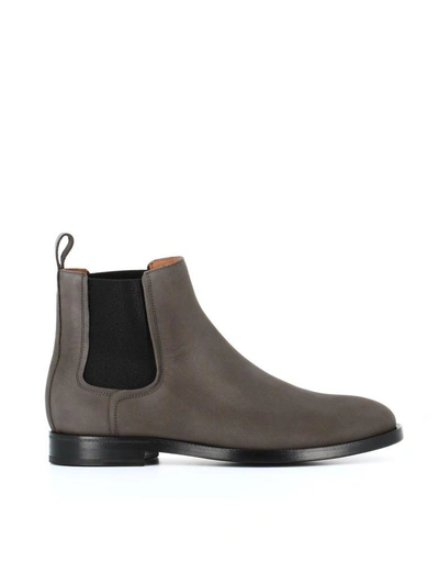 Shop Lanvin Chelsea Boots In Anthracite