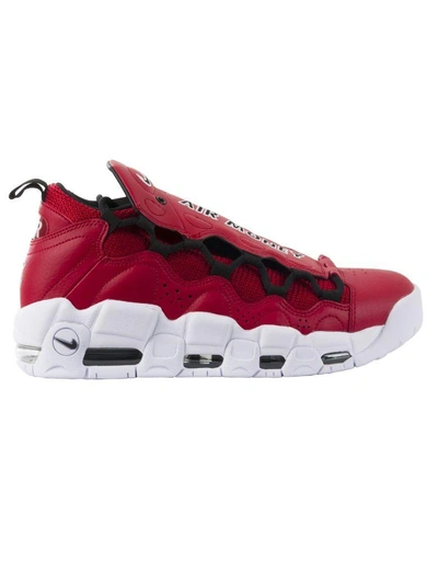 Shop Nike Air More Money In Rosso/bianco